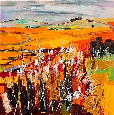 SMIRR OF RAIN NEAR DRYMEN by Judith Bridgland - Auction record, sale price, and art valuation. Compare with similar artists and explore comparable artworks.