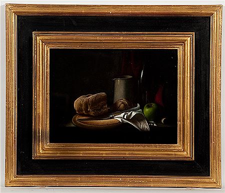 STILL LIFE WITH BUTTER KNIFE by David Ross Warrillow - Auction record, sale price, and art valuation. Compare with similar artists and explore comparable artworks.