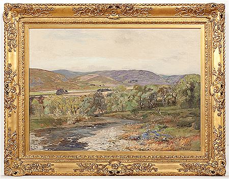 A PERTHSHIRE GLEN by Colin Gillespie Mitchell - Auction record, sale price, and art valuation. Compare with similar artists and explore comparable artworks.