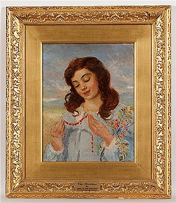 Sample artwork by Jessie R Allan (fl. 1889-1923), known for landscape painting - View similar artists and auction records