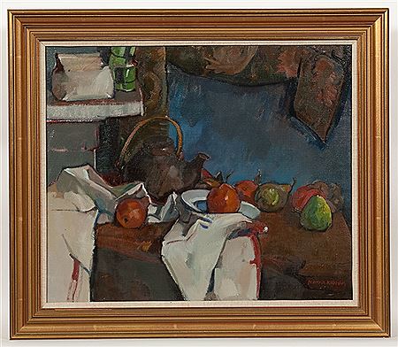 STILL LIFE WITH VASE by Norman Kirkham - Auction record, sale price, and art valuation. Compare with similar artists and explore comparable artworks.