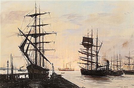 BOATS IN A HARBOR by Peter Knox - Auction record, sale price, and art valuation. Compare with similar artists and explore comparable artworks.