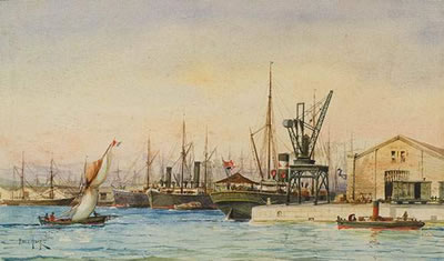 The port of Marseilles