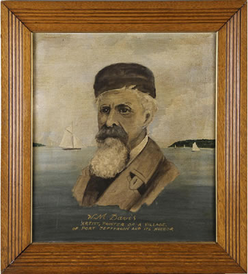 Portrait of William Davis: Self-portrait