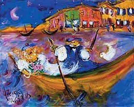 Sample artwork by Herick Michaud (Born 1954), known for painting - View similar artists and auction records
