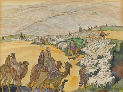 The Arrival to Can'an