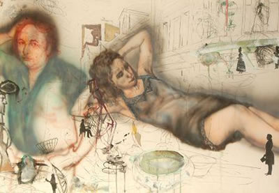 Portrait of Yair Garbuz: Self Portrait and a Model