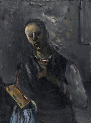 Portrait of Alfred Aberdam: Self-portrait