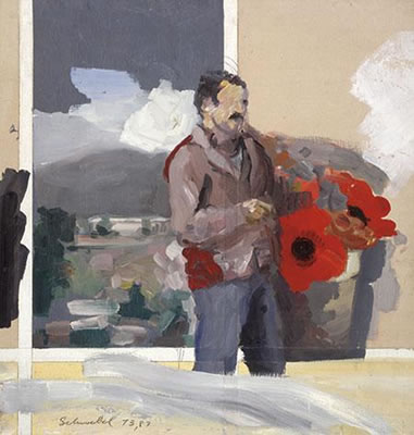 Portrait of Ivan Schwebel: Self-portrait