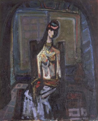Woman in a Room