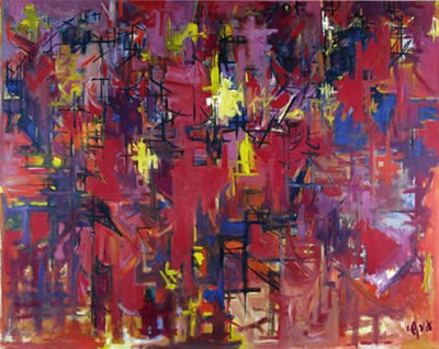 Sample artwork by Avshalom Okashy (1916 - 1980), known for painting - View similar artists and auction records