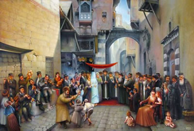 Jewish Wedding in Hebron