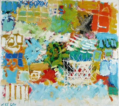 White Net by Etty Lev - Auction record, sale price, and art valuation. Compare with similar artists and explore comparable artworks.