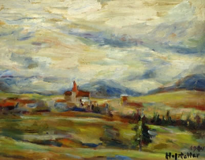 House in the Valley by Osias Hofstatter - Auction record, sale price, and art valuation. Compare with similar artists and explore comparable artworks.