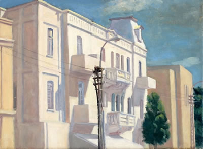 Sample artwork by Shalom Flash (Born 1948), known for painting - View similar artists and auction records