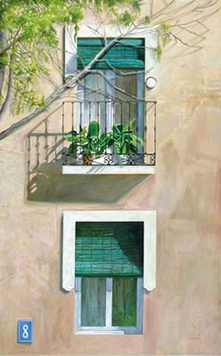 Balcony in Tel Aviv