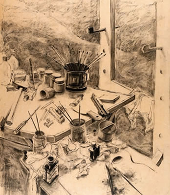 Sample artwork by Rachel Shavit (Born 1929), known for paintings - View similar artists and auction records