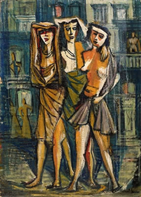 Three Women in Malta