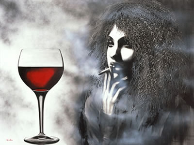 Wine and Cigarette