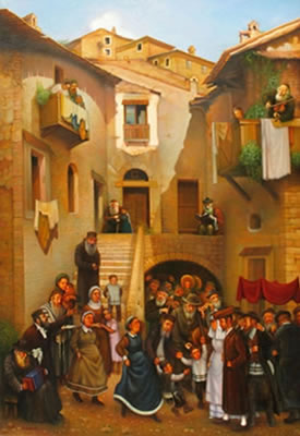Jewish Wedding in Old Vilna