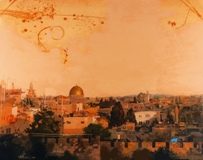 Sample artwork by Jakov Feldman (Born 1969), known for paintings - View similar artists and auction records