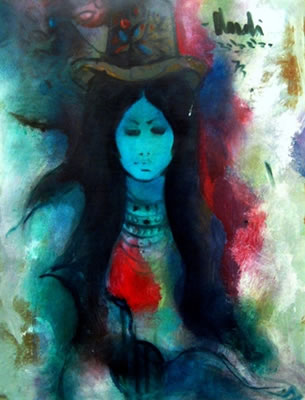 Woman with Hat