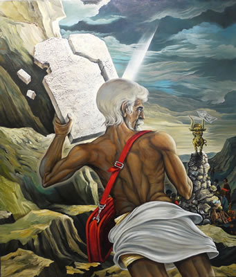 Sample artwork by Baruch Elron (1934 - 2006), known for painting - View similar artists and auction records
