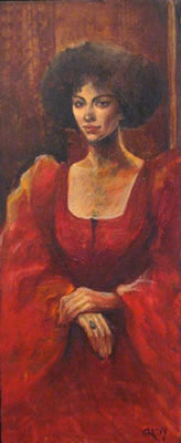 Portrait of Gretty (Gerti) Rubinstein: Self Portrait,