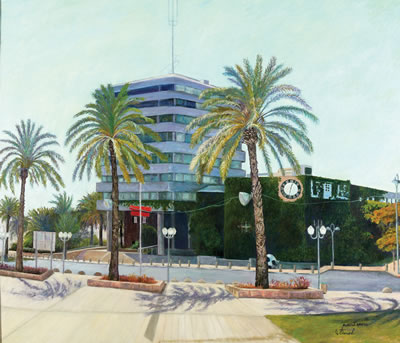 Holon City Hall by Albina Daniel - Auction record, sale price, and art valuation. Compare with similar artists and explore comparable artworks.