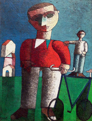 Children and Bicycle