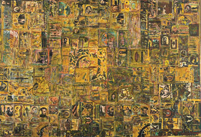 Sample artwork by Ovadia Alkara (Born 1939), known for painting, graphic art - View similar artists and auction records