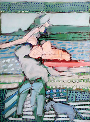 Sample artwork by Shimon Avni (Born 1932), known for painting - View similar artists and auction records