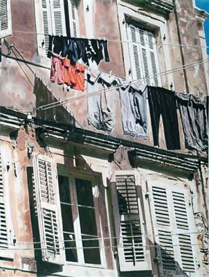 Shutters and Windows by Yossi Zarenkin Cohen - Auction record, sale price, and art valuation. Compare with similar artists and explore comparable artworks.