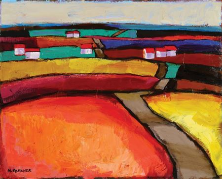 Sample artwork by Michael Kerzner (Born 1964), known for landscape painting - View similar artists and auction records