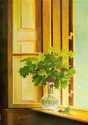 Flower Vase on the Windowsill
