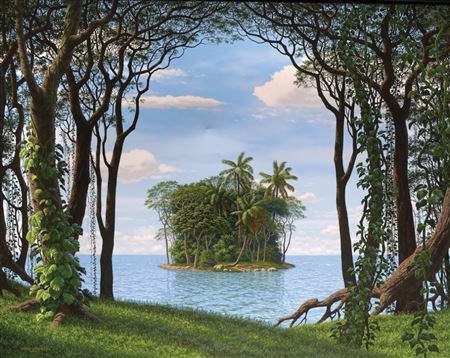 Puerta Hacia la Isla by Damian Gonzalez - Auction record, sale price, and art valuation. Compare with similar artists and explore comparable artworks.