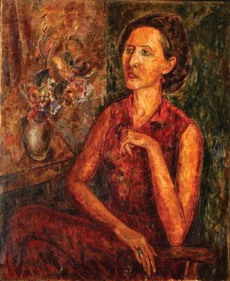 Portrait of the Actress Chana Robina, 1933