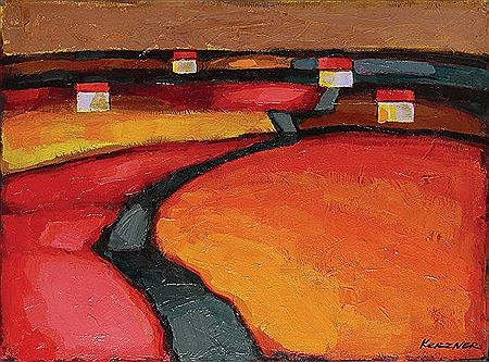 Landscape by Michael Kerzner - Auction record, sale price, and art valuation. Compare with similar artists and explore comparable artworks.