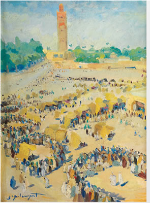 Place Djema El Fna et la Koutoubia, Marrackech