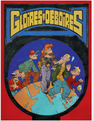 Couverture des Closh pour l'album Gloire et Déboires