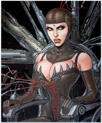 Sample artwork by Frederic (Fred) Beltran (Born 1963), known for drawing, comic book art - View similar artists and auction records