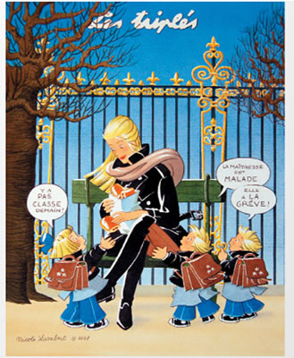 Retour d'école by Nicole Lambert - Auction record, sale price, and art valuation. Compare with similar artists and explore comparable artworks.