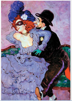 Série Toutes les femmes de Toulouse-Lautrec, La Goulue et ...