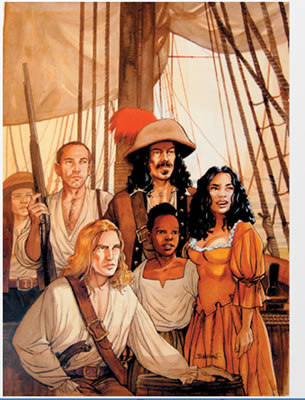 Sample artwork by Jacques Terpant (Born 1957), known for comics - View similar artists and auction records