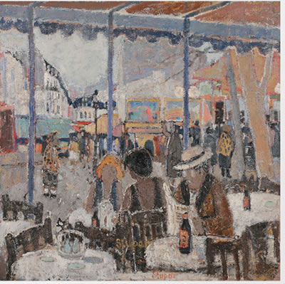 Terrasse de café