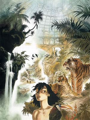La grande serre du Zoo des Roches