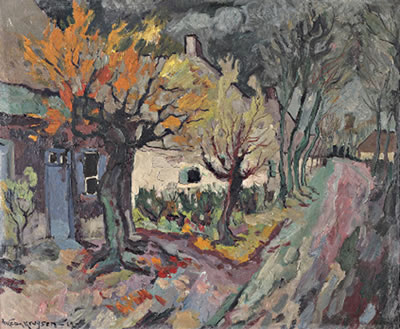 Rue de village, 1927