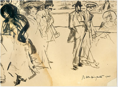 Souvenir du Maurice-Bar à Montmartre