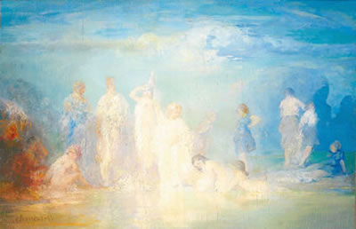 Le bain des belles