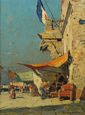 Le port de Toulon et l'ancienne mairie